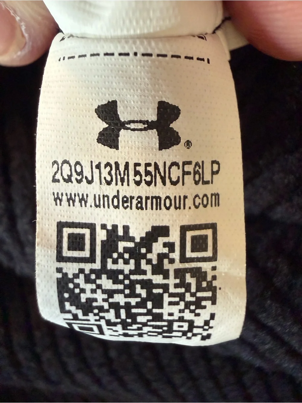 Under Armour Men’s Black & Gray Quarter-Zip Performance Pullover